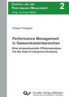 Buchcover Performance Management in Gemeinkostenbereichen