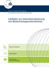 Buchcover Leitfaden zur Internationalisierung von Biotechnologieunternehmen