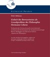 Buchcover Einheit des Bewusstseins als Grundproblem der Philosophie Hermann Cohens