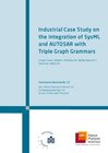 Buchcover Industrial case study on the integration of SysML and AUTOSAR with triple graph grammars