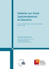Buchcover Anbieter von Cloud Speicherdiensten im Überblick