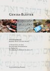Buchcover Genisa-Blätter I