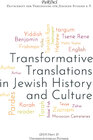 Buchcover Transformative Translations in Jewish History and Culture