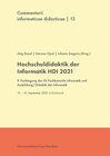 Buchcover Hochschuldidaktik Informatik (HDI) 2021