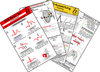 Buchcover EKG Basic Set Professional "EKG-Lineal + Infarkt + Herzrhythmusstörungen + EKG Karte"  - Medizinische Taschen-Karte