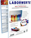 Buchcover Laborwerte - extra kompakt & leicht verständlich - Faltkarte A6 - Patienten-Ratgeber & Fachliteratur