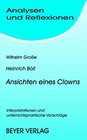 Buchcover Böll, Heinrich -  Ansichten eines Clowns