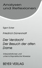 Buchcover Dürrenmatt, Friedrich - Der Verdacht /Der Besuch der alten Dame
