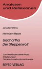Buchcover Hesse, Hermann - Der Steppenwolf /Siddhartha