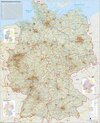 Buchcover Verkehrswegekarte Deutschland