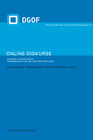 Buchcover Online-Diskurse. Theorien und Methoden transmedialer Online-Diskursforschung