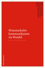 Buchcover Wissenschaftskommunikation im Wandel