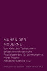 Buchcover Mühen der Moderne