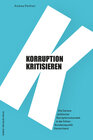 Buchcover Korruption kritisieren