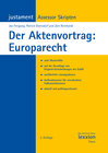 Buchcover Der Aktenvortrag: Europarecht