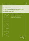 Buchcover Nationale Entsorgungsautarkie und Europarecht