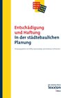 Buchcover Entschädigung und Haftung in der städtebaulichen Planung