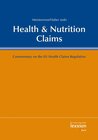 Buchcover Health & Nutrition Claims