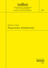 Buchcover Planerischer Störfallschutz