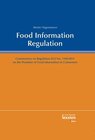 Buchcover Food Information Regulation