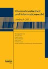 Buchcover Informationsfreiheit und Informationsrecht