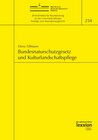 Buchcover Bundesnaturschutzgesetz und Kulturlandschaftspflege