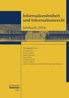 Buchcover Informationsfreiheit und Informationsrecht