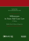 Buchcover Milestones in State Aid Case Law - 2nd Edition