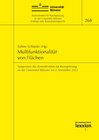 Buchcover Multifunktionalität von Flächen - Symposium des Zentralinstituts für Raumplanung an der Universität Münster am 6. Novemb