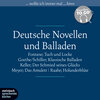Buchcover Deutsche Novellen - ausgewählte Novellen und Balladen