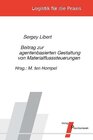 Buchcover Beitrag zur agentenbasierten Gestaltung von Materialflusssteuerungen