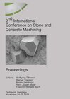 Buchcover 2nd International Conference on Stone and Concrete Machining - Proceedings