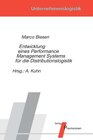 Buchcover Entwicklung eines Performance Management Systems für die Distributionslogistik