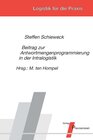 Buchcover Beitrag zur Antwortmengenprogrammierung in der Intralogistik