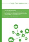 Buchcover Empirischer Ansatz zur Identifikation, Messung und Planung von Flexibilität in der internationalen Teilelogistik der Aut