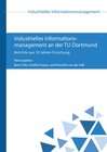 Buchcover Industrielles Informationsmanagement an der TU Dortmund