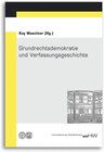 Buchcover Grundrechtsdemokratie und Verfassungsgeschichte