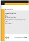Buchcover Moksopaya-tika of Bhaskarakantha