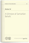 Buchcover A Glimpse at Samaritan Beliefs
