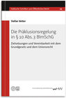 Buchcover Die Präklusionsregelung in § 10 Abs.3 BImSchG