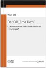 Buchcover Der Fall „Erna Dorn“