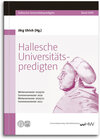 Buchcover Hallesche Universitätspredigten | Band XVIII