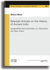 Buchcover Selected Articles on the History of Ancient India