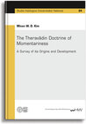Buchcover The Theravādin Doctrine of Momentariness