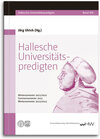 Buchcover Hallesche Universitätspredigten