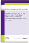 Buchcover Rechtsentwicklung in postsowjetischen Staaten