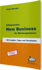 Buchcover Erfolgreiches New Business für Werbeagenturen