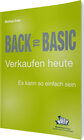 Buchcover Back to Basic – Verkaufen heute