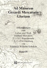 Buchcover Ad maiorem Gerardi Mercatoris gloriam Band IV