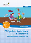 Buchcover Pfiffige Sachtexte lesen & verstehen